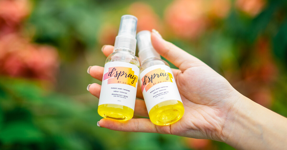 dd101 personal d'spray