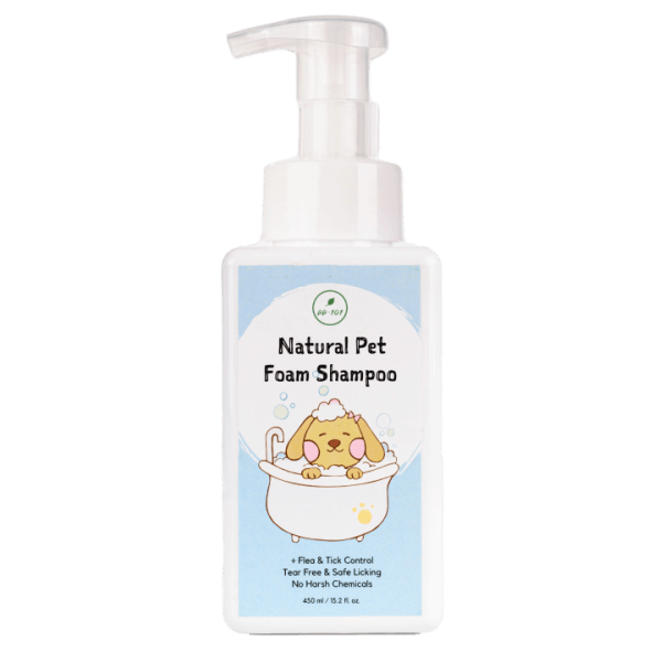 Natural Pet Foam Shampoo